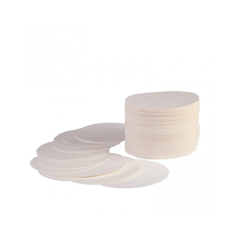 Disc de paper Diàmetre 110 mm Blanc 500 gr.